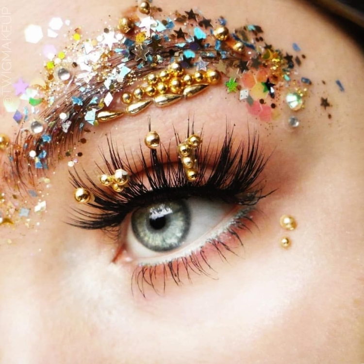 Креативные ресницы