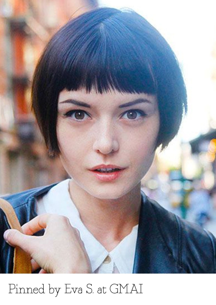 Блант Боб с короткой чёлкой