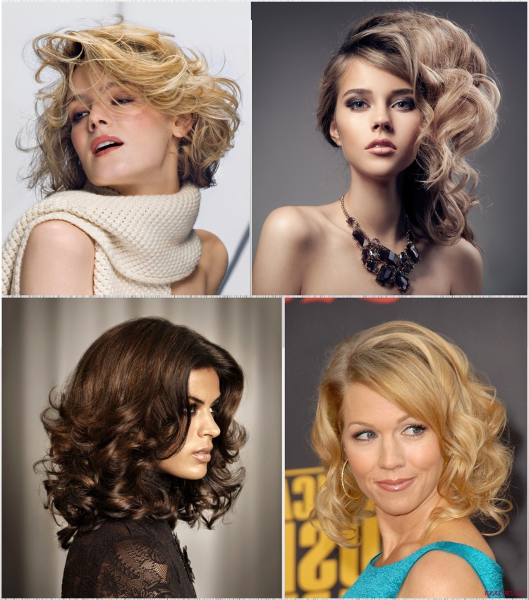 Современные укладки на средние