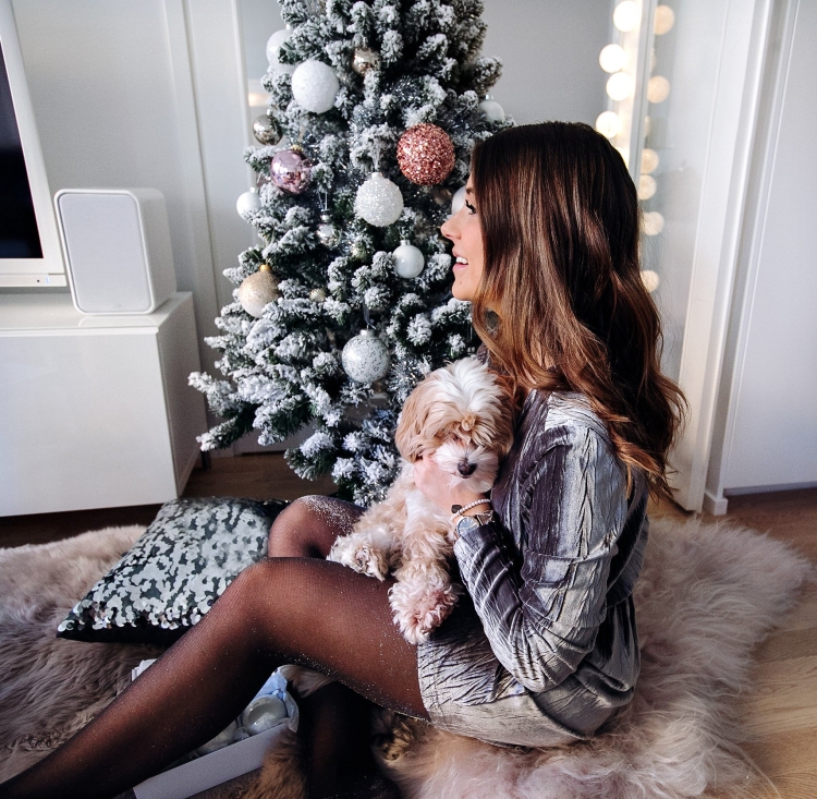 Стильный новогодний образ