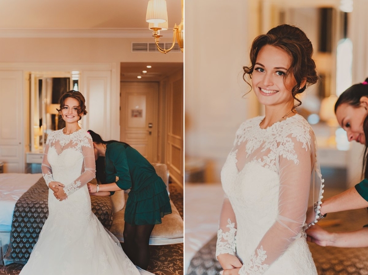 Прическа на регистрацию брака