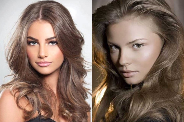 Красивый русый цвет волос