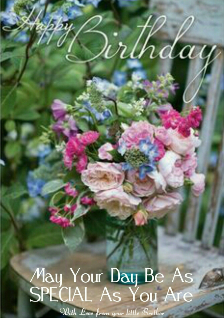 С днём рождения гортензии открытки