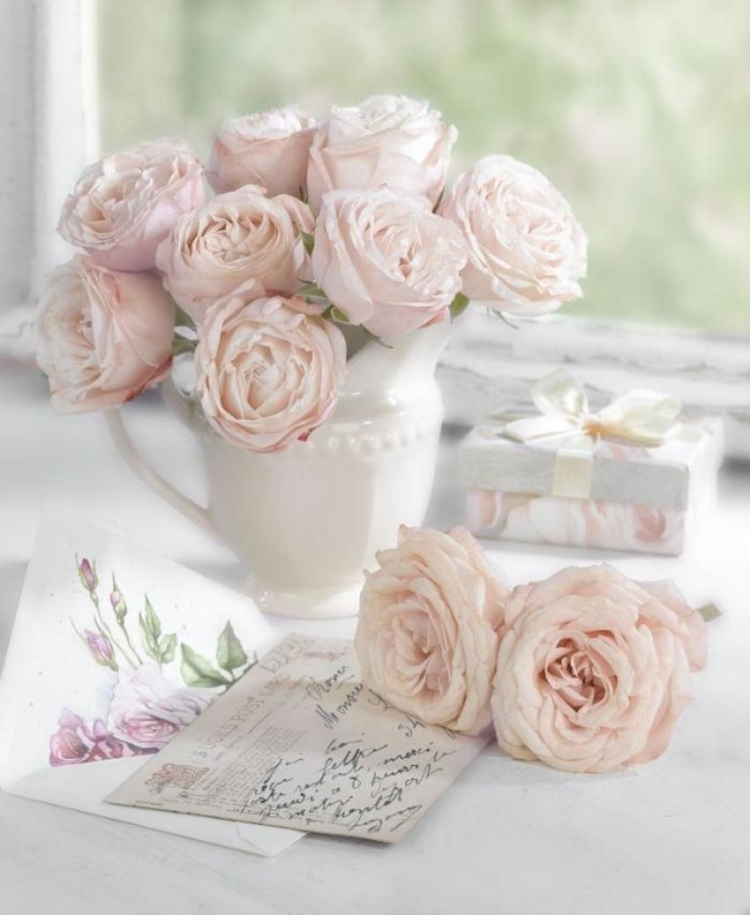 Шебби цветы