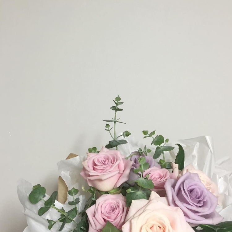 Цветы в день рождения Эстетика