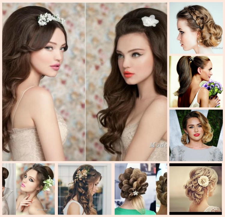 Несложные прически на выпускной