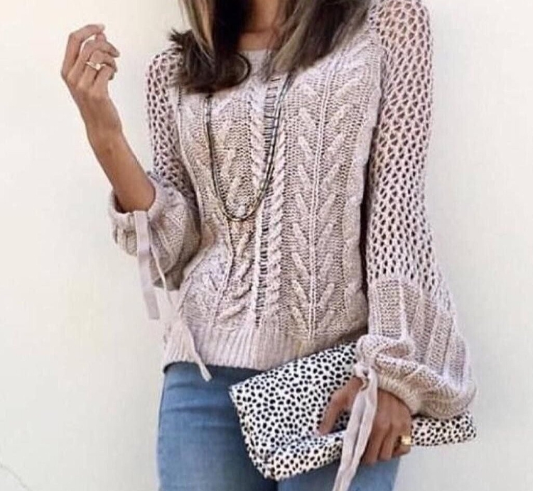 Вязаные кофты женские
