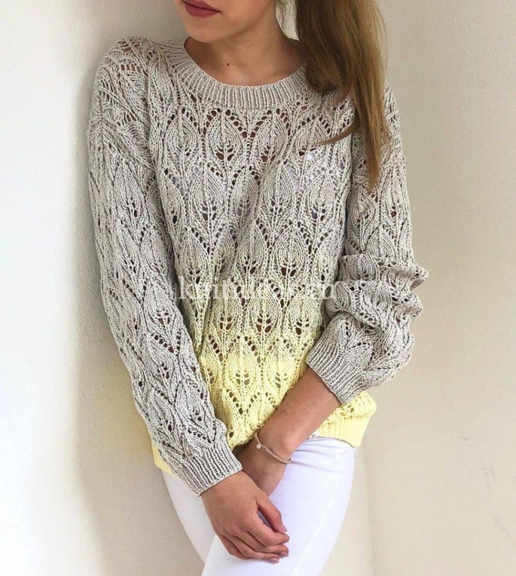 Ажурный джемпер