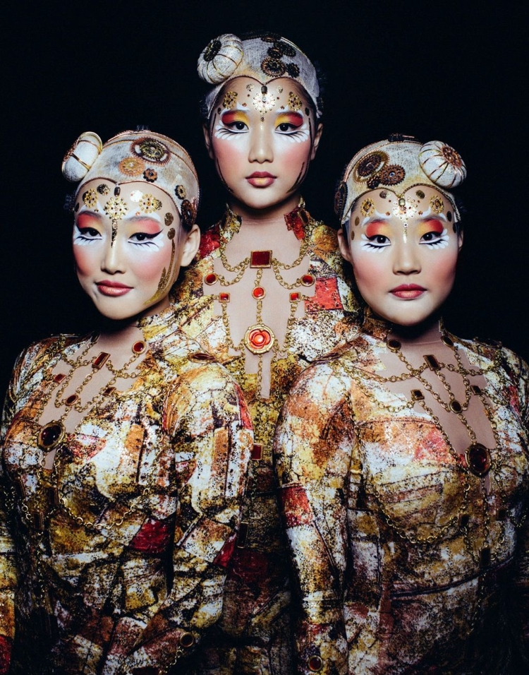 Макияж в цирк зрителю