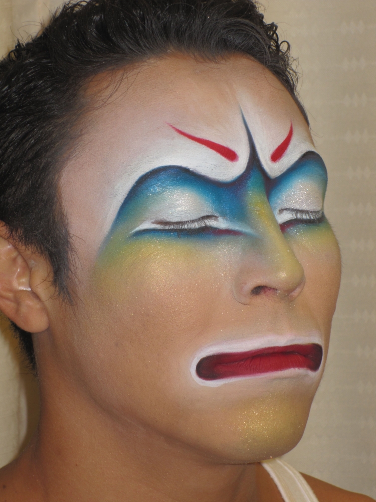 Цирковой макияж для детей