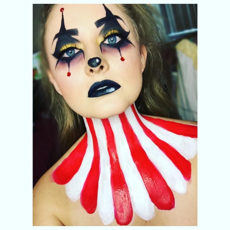Арлекин макияж