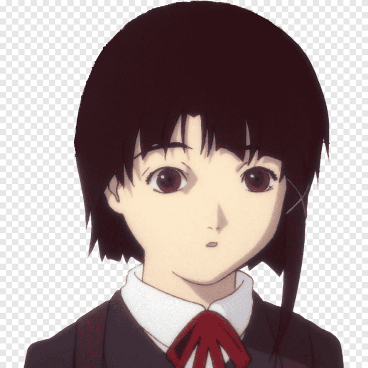 Смайлик с черными волосами