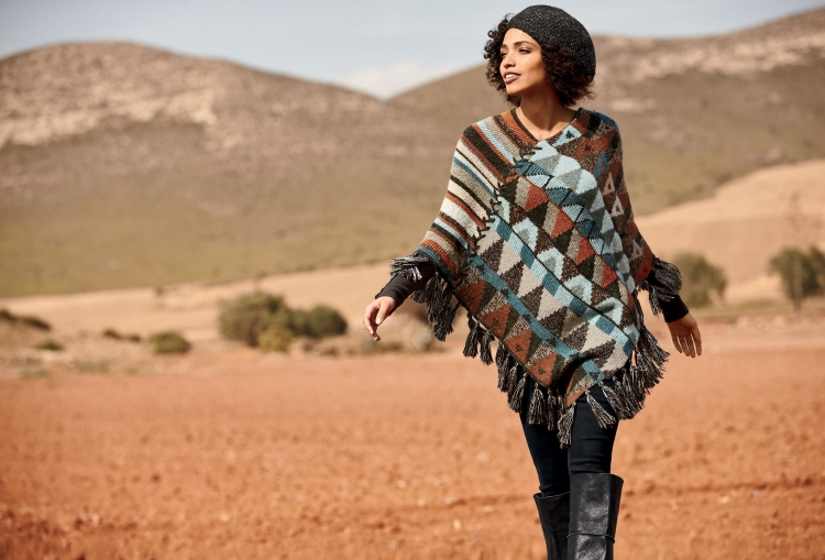 Пончо/кардиган Anna Rachele