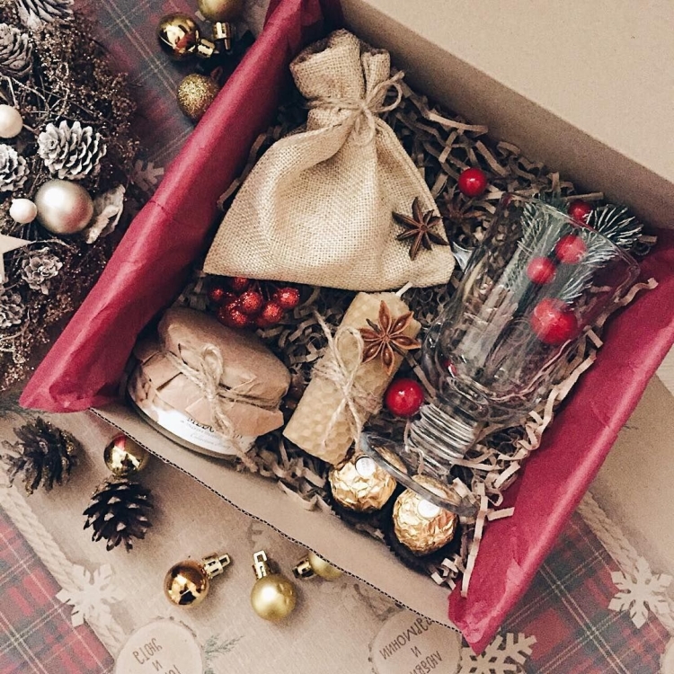 Новогодние подарочные наборы своими руками