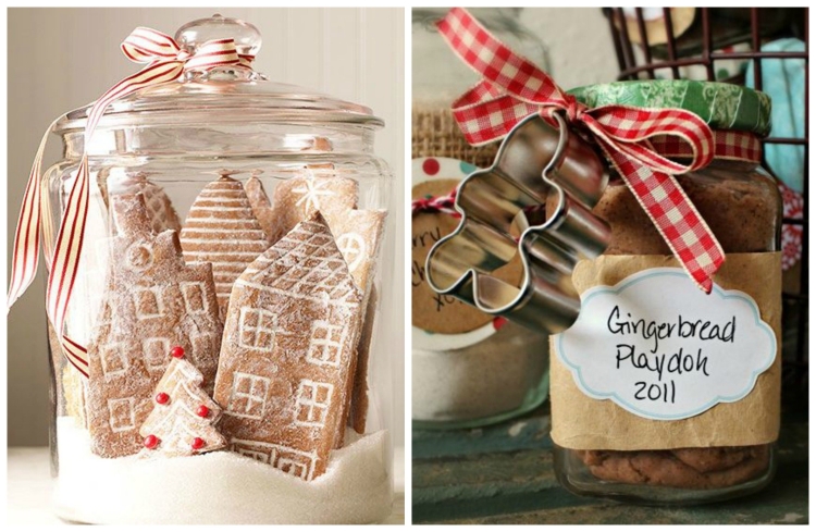 Имбирное печенье в подарок на новый год