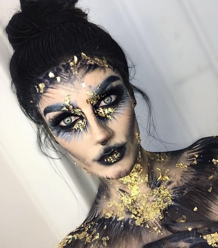 Образ ведьмы макияж