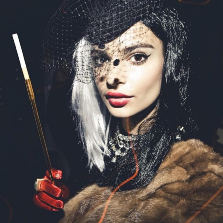 Круэлла образ на Хэллоуин