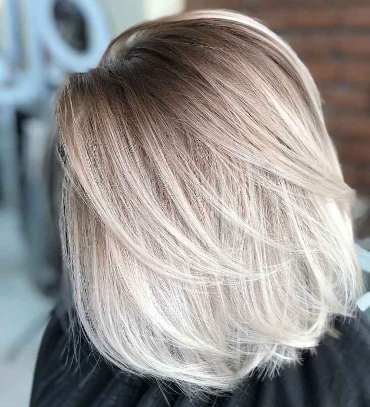 AIRTOUCH жемчужный блонд каре