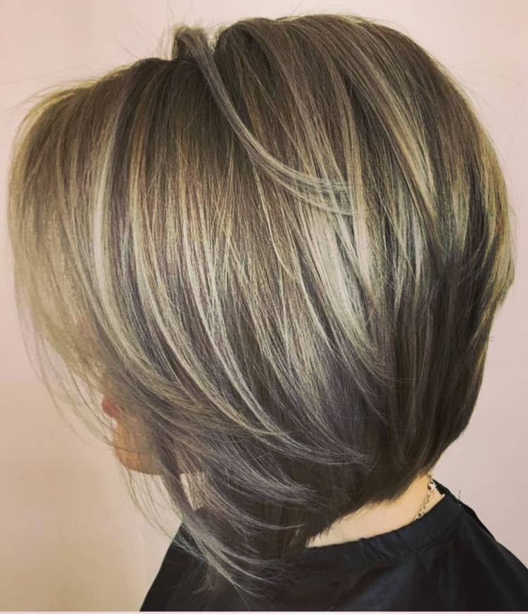 Боб каре градуированное и Каскад