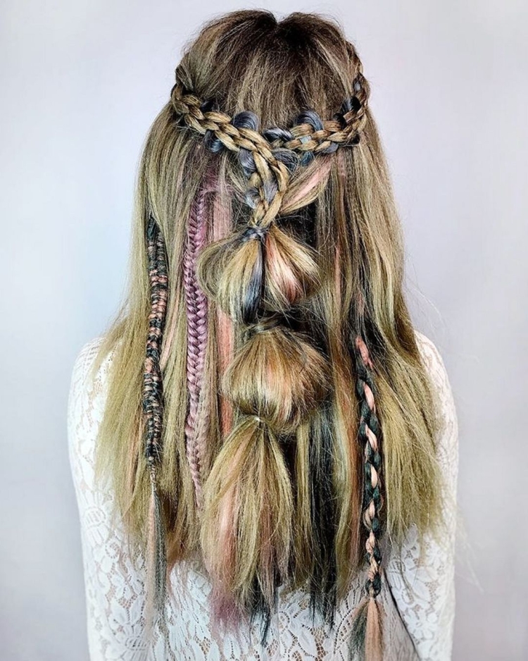 Прическа хиппи