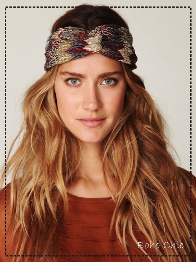 Хиппи Шик прическа