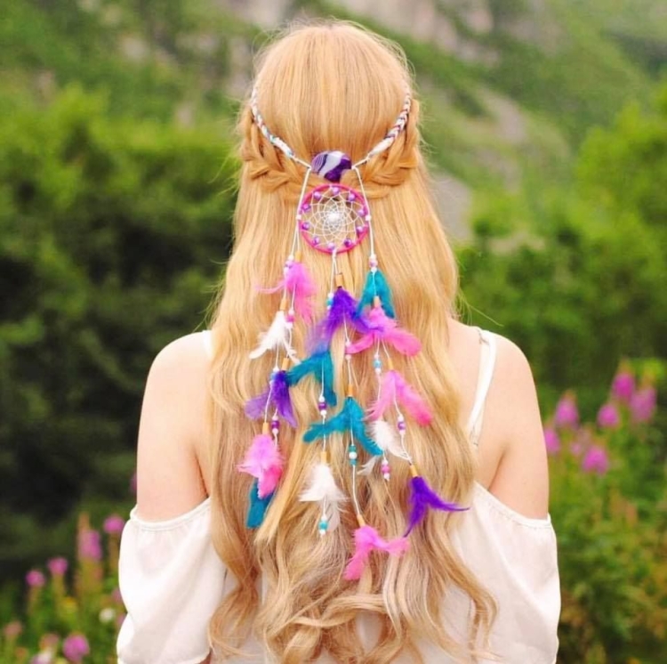 Прическа хиппи
