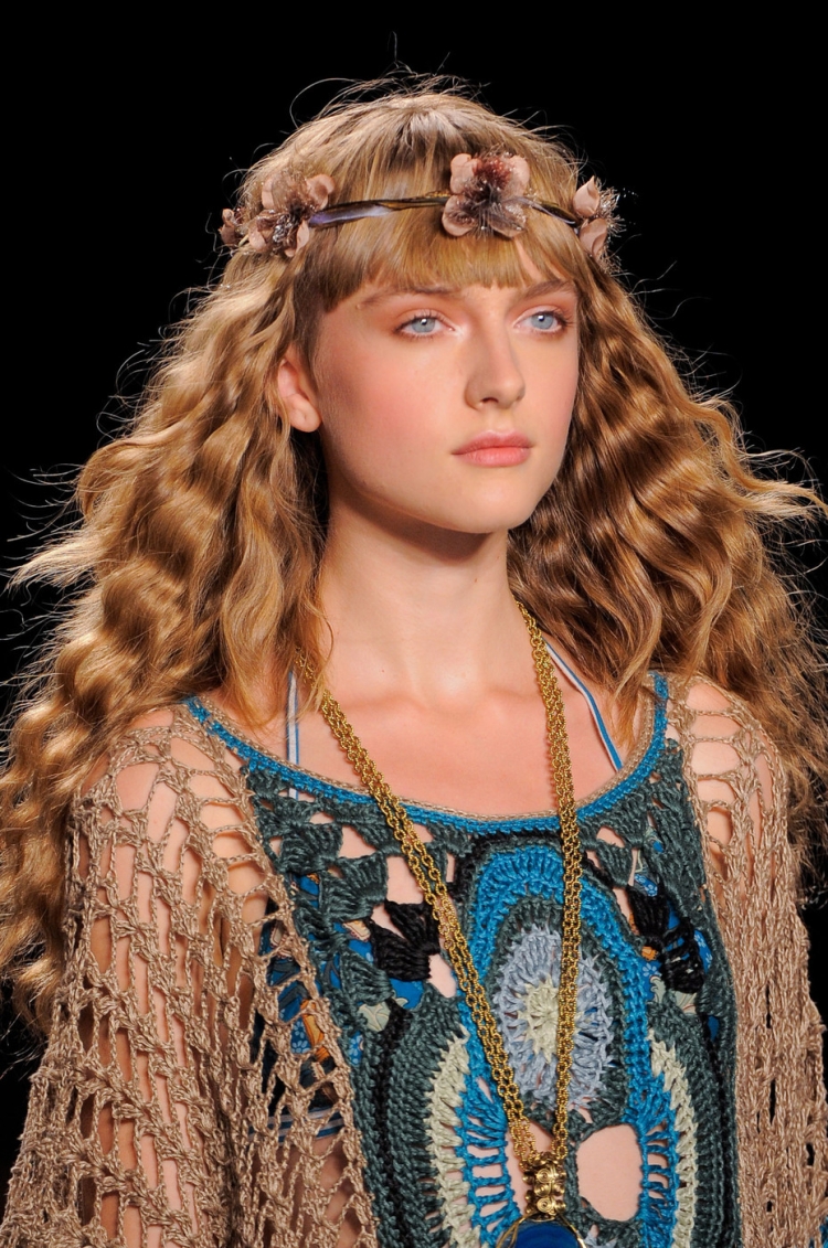 Прически в стиле хиппи