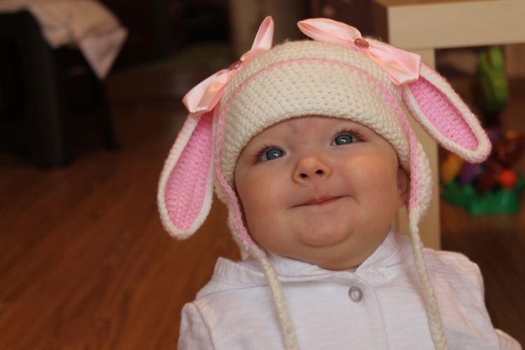 Шапка "зайчик"