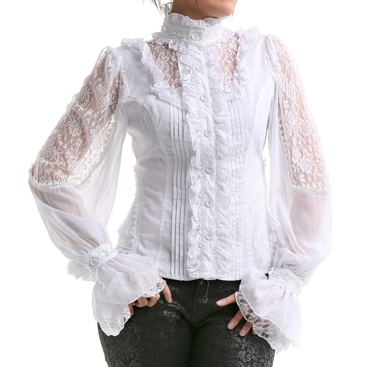 Блузка в викторианском стиле