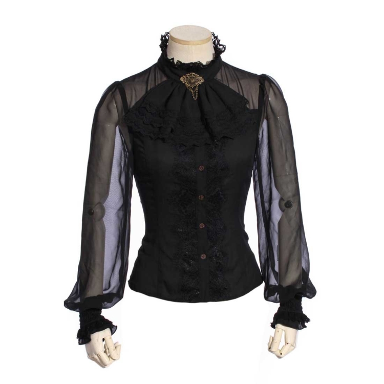 Рубашка в викторианском стиле женская