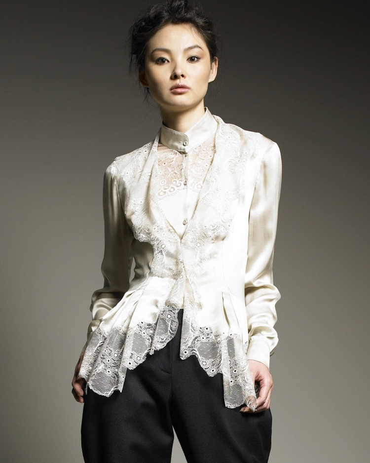 Жакет в романтическом стиле