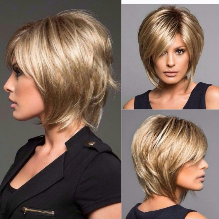 Стрижка Боб Каскад Каскад на средние волосы