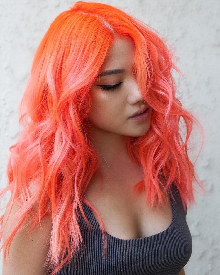 Оранжевые волосы