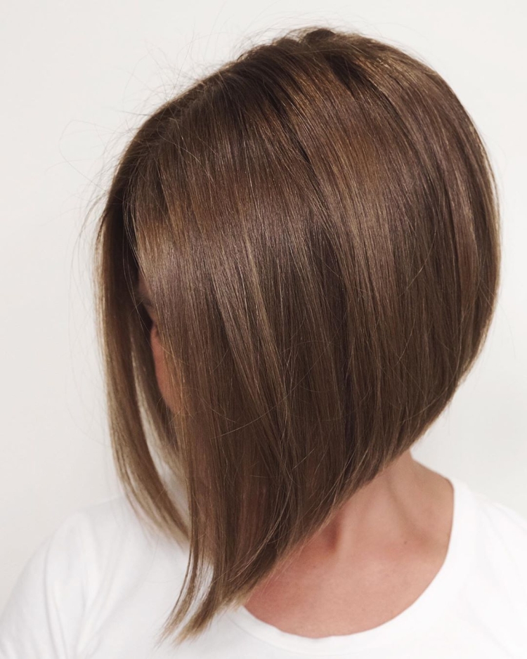 Русый цвет волос каре