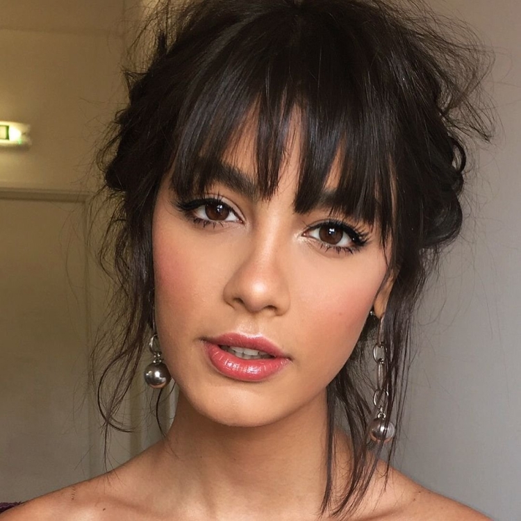 Рваная челка