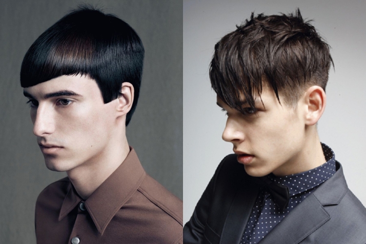 Причёски мужские молодёжные