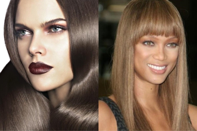 Цвет волос холодные оттенки