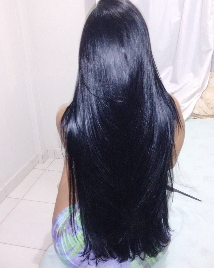 Иссиня-черный цвет волос натуральный