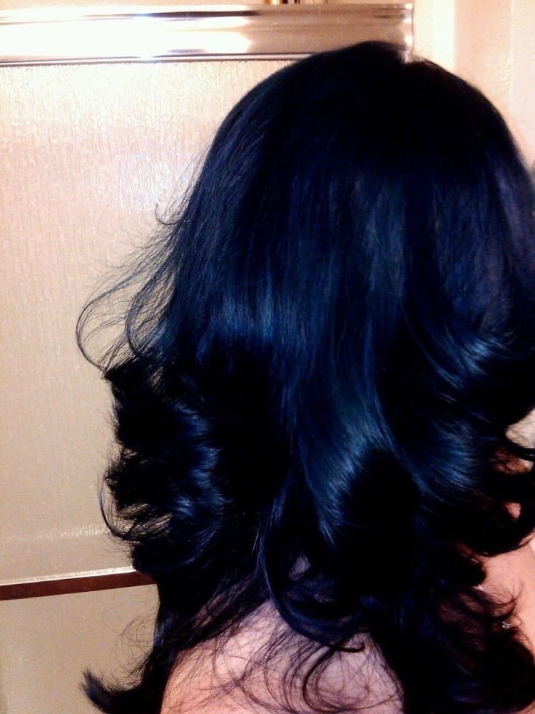 Игора иссиня черный