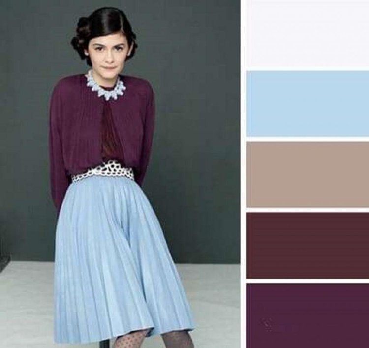 Сочетание цветов в тлпжде