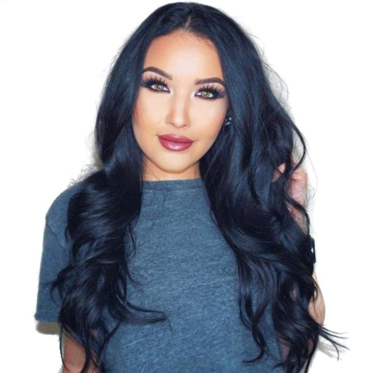 Иссиня-черный цвет волос