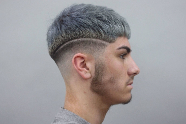 Стрижка Цезарь фейд