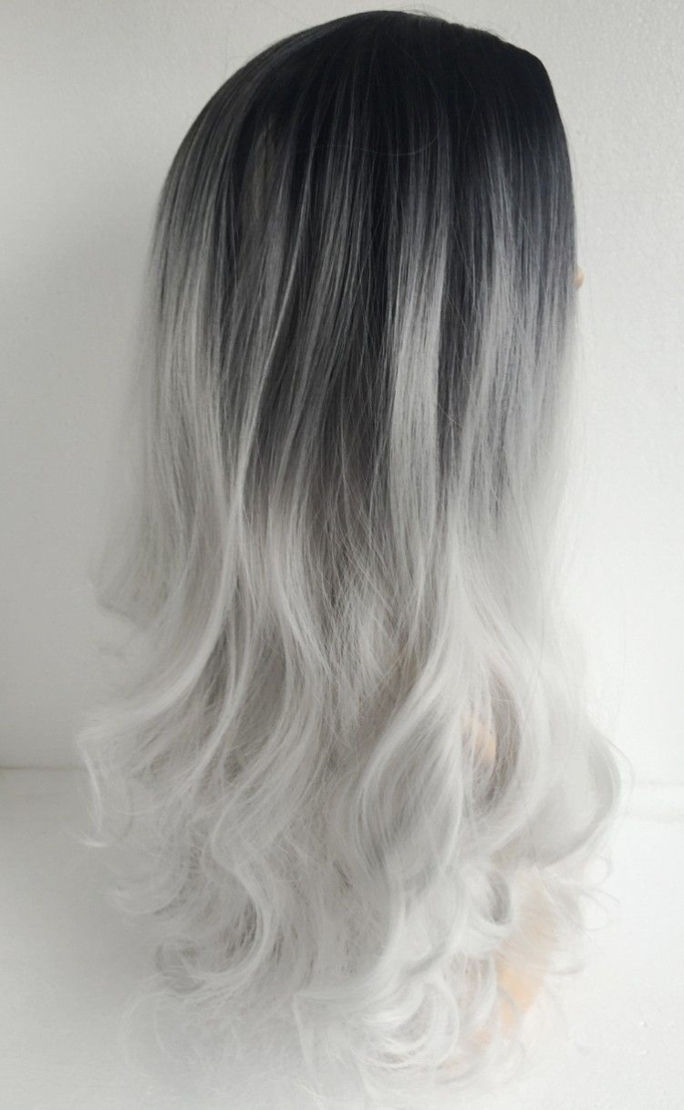 Белое омбре