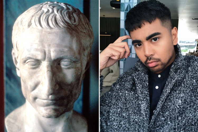 Стрижка Юлия Цезаря