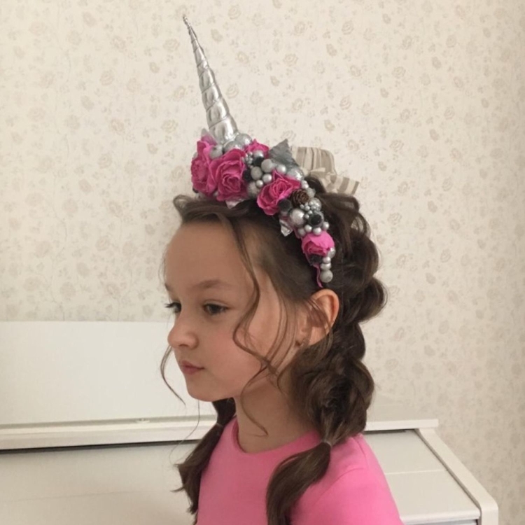 Ободок "Единорожка"