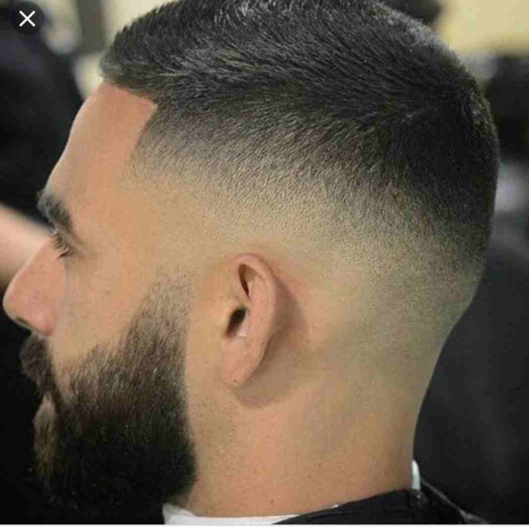 Полубокс стрижка мужская сзади