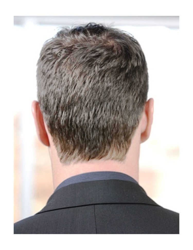 Стрижка каприз сзади