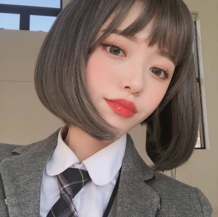 Кореянки ulzzang с каре
