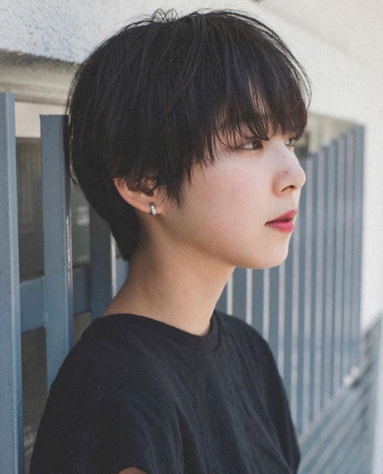 Tomboy стрижка korean