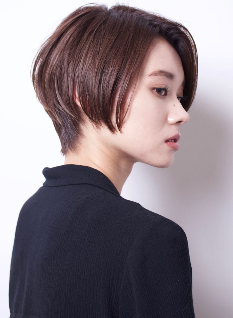 Корейское Боб каре Томбой